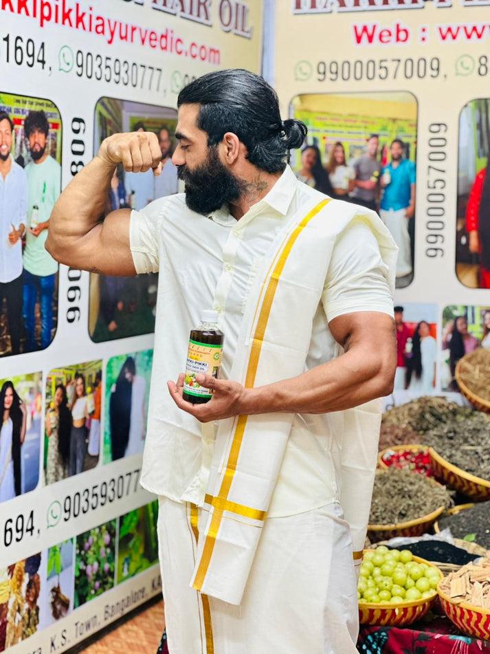 ADIVASI HAKKI PIKKI NEELAMBARI HERBAL HAIR OIL