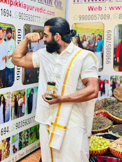 ADIVASI HAKKI PIKKI NEELAMBARI HERBAL HAIR OIL