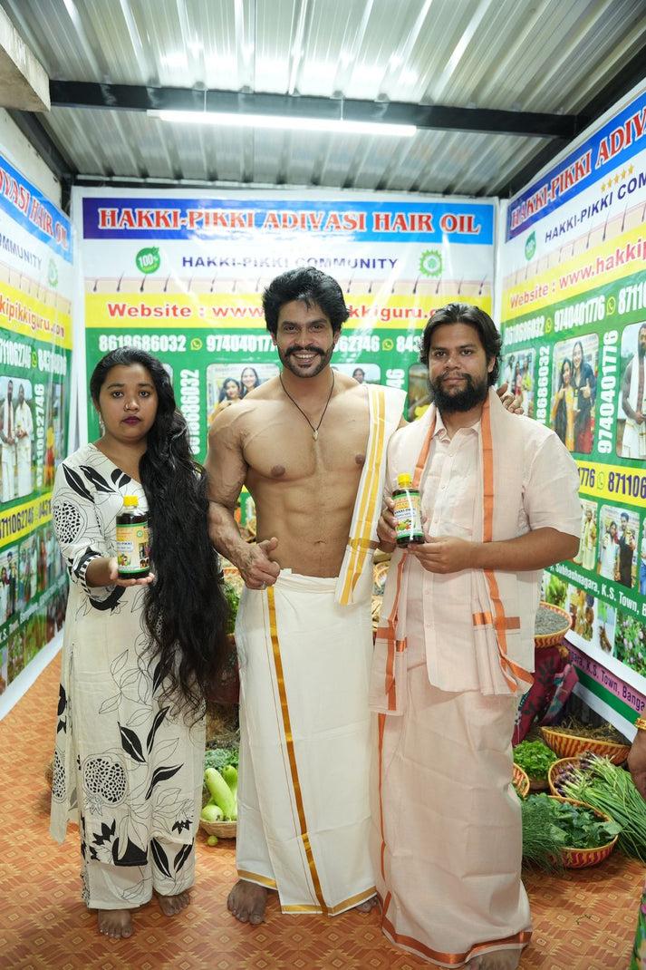 ADIVASI HAKKI PIKKI NEELAMBARI HERBAL HAIR OIL