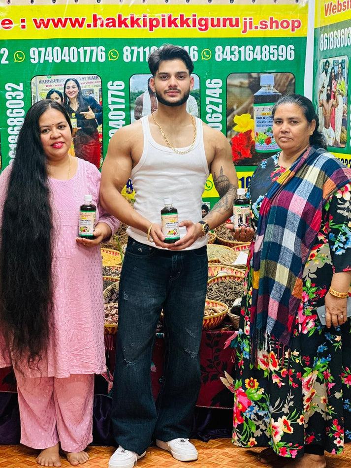 ADIVASI HAKKI PIKKI NEELAMBARI HERBAL HAIR OIL